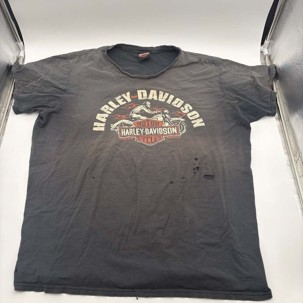 Harley-Davidson T-Shirt Size 2X-Large Walters Bros Peoria IL Distressed